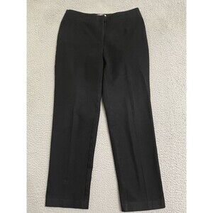 Chico's 0 Short Fabulously Slimming Black Pants Women Office Business Sz 4